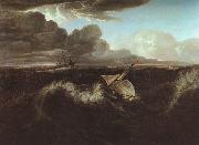 Washington Allston Storm Rising at Sea Spain oil painting artist
